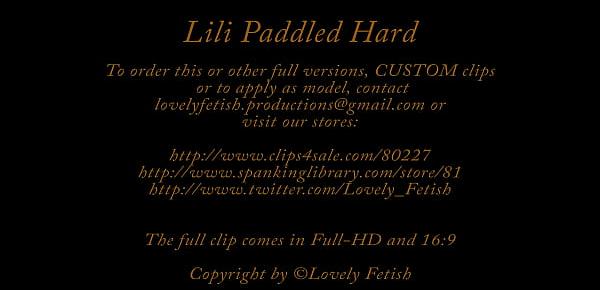  Clip 20Lil Lili Paddled Hard - FACE - Full Version Sale $10
